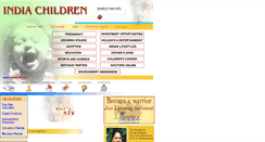 Desktop Screenshot of indiachildren.com
